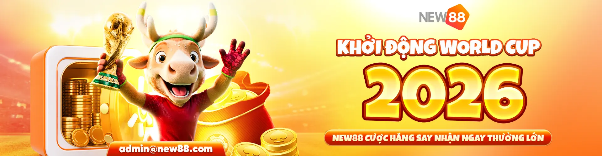 KHỞI ĐỘNG WORLD CUP 2026 NEW88 CƯỢC HĂNG SAY NHẬN NGAY THƯỞNG LỚN